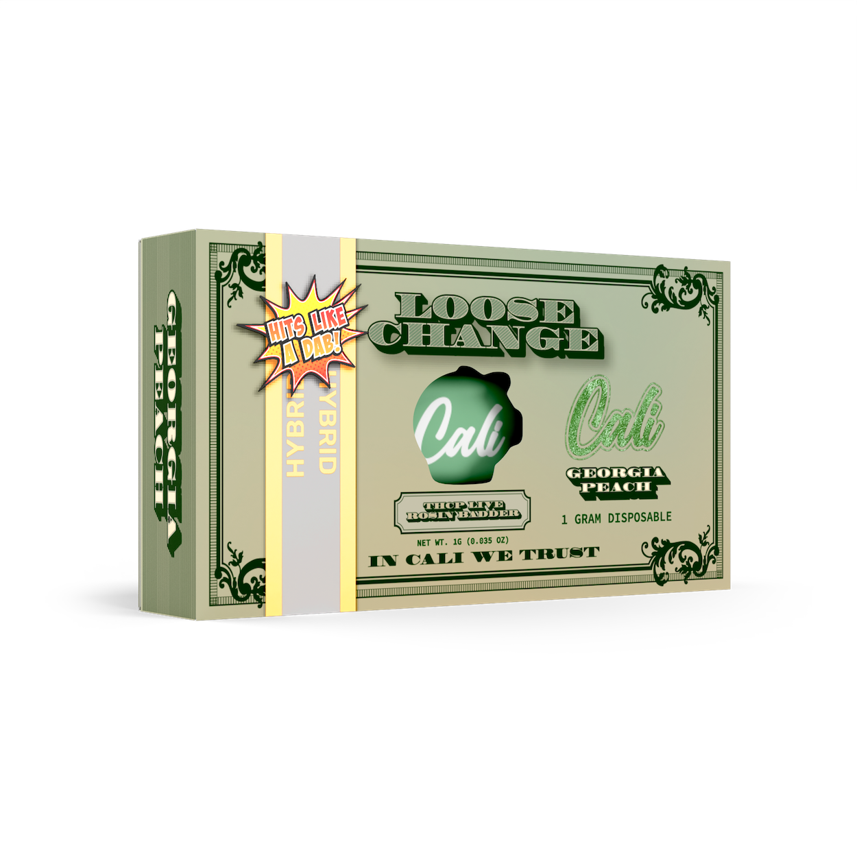 Georgia Peach 1 Gram Disposables – Loose Change (Hybrid)