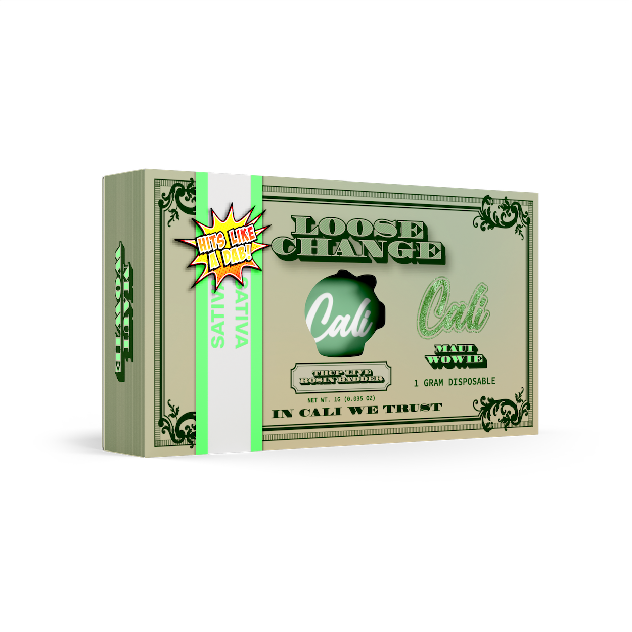 Maui Wowie 1 Gram Disposables – Loose Change (Sativa)