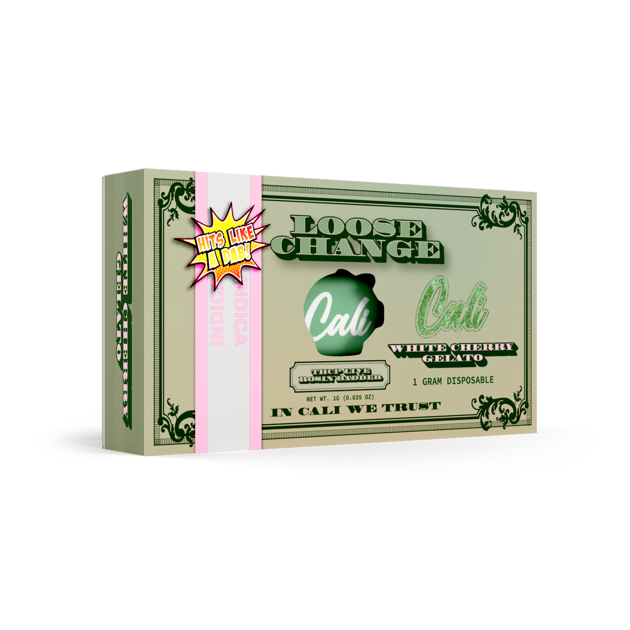 White Cherry Gelato 1 Gram Disposables – Loose Change (Indica)