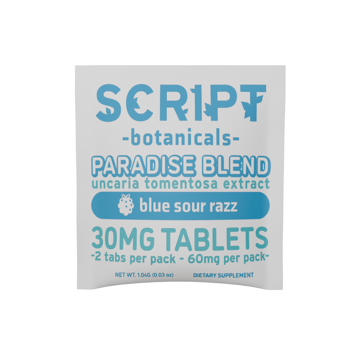 Script Botanical 30mg 2 Pack - Blue Sour Razz