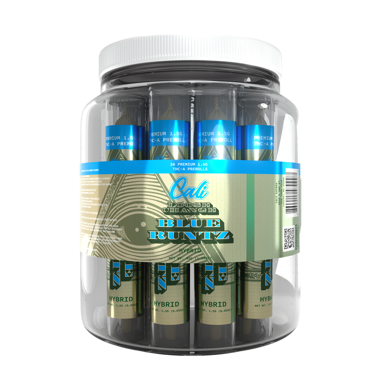 Loose Change - 1.5G Pre Roll - Blue Runtz (30-Pack)