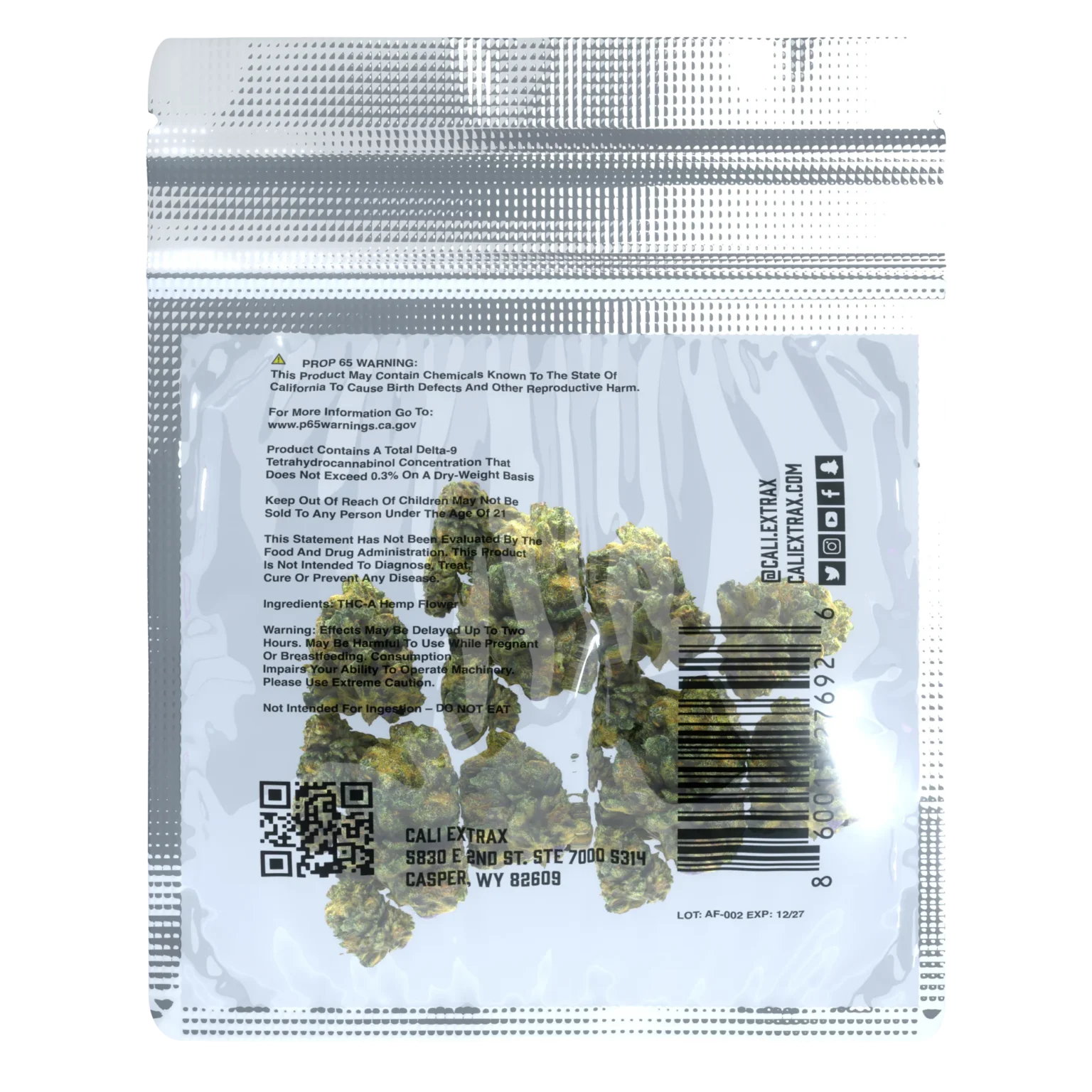Alaskan Thunder F*ck THCA Flower – Cali Treez (Sativa)