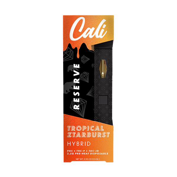 Tropical Ztarburst Pre-Heat Disposable 3.5G – Cali Reserve