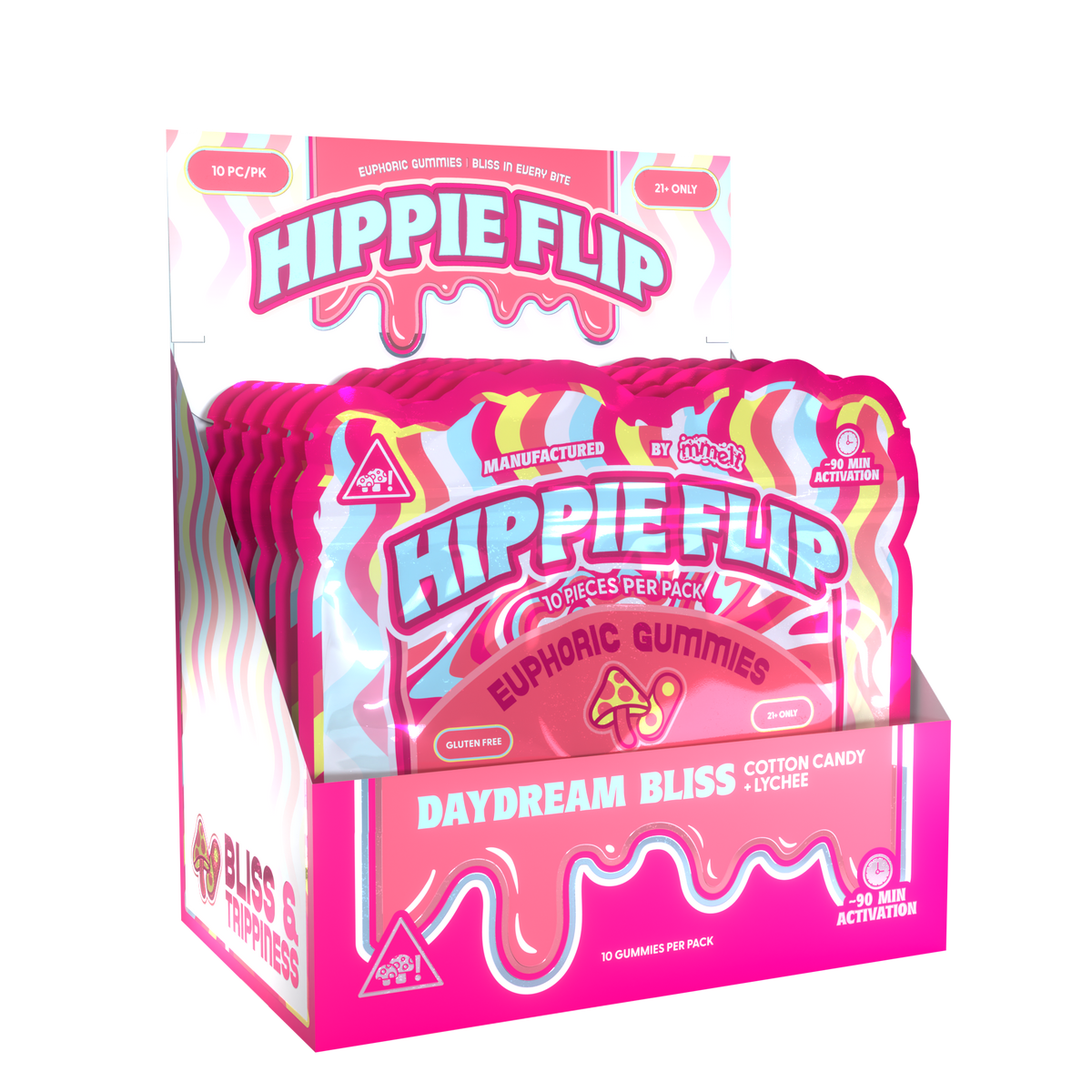 Hippie Flip - 10ct Gummy - Daydream Bliss