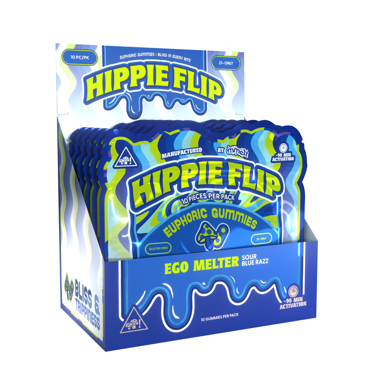 Hippie Flip - 10ct Gummy - Ego Melter