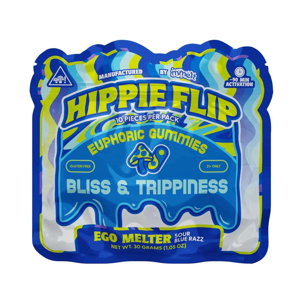 Hippie Flip - 10ct Gummy - Ego Melter
