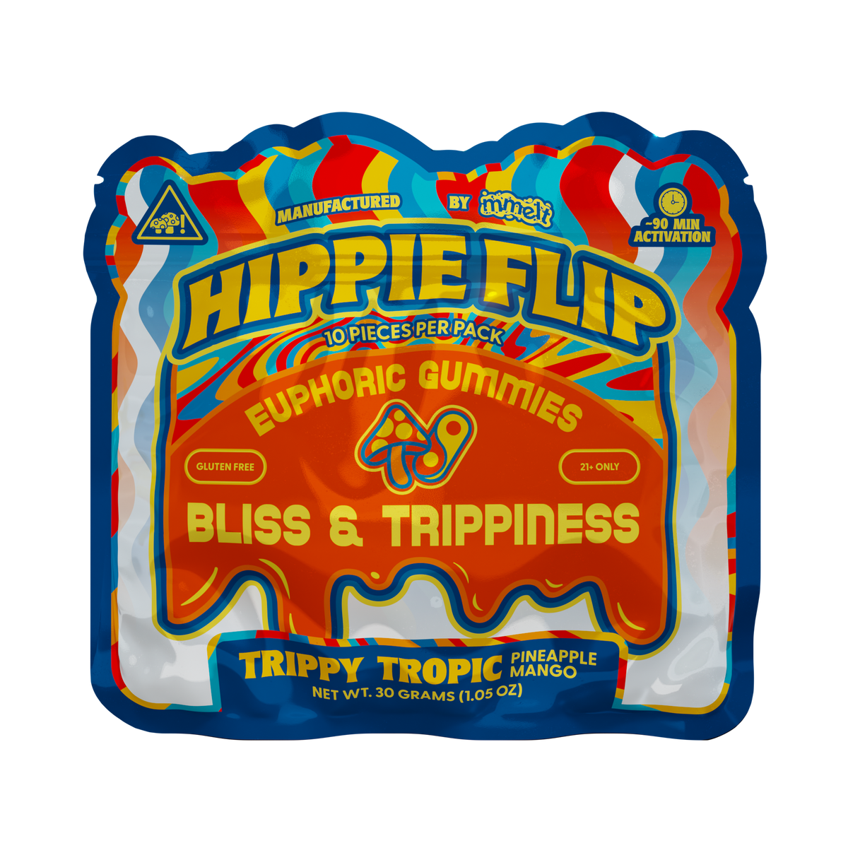 Hippie Flip - 10ct Gummy - Trippy Tropic