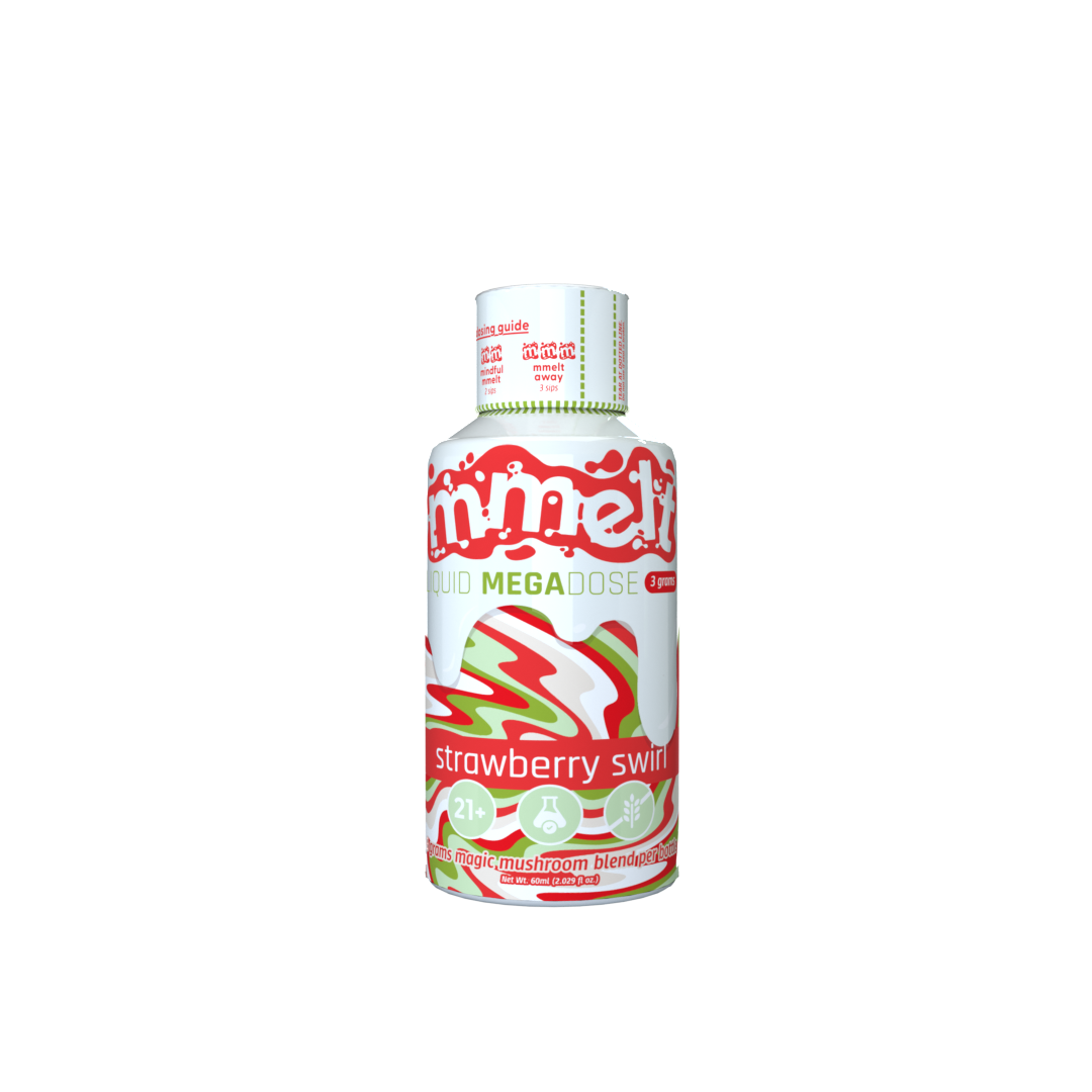 Strawberry Swirl – Mmelt Mushroom 60ml Liquid Shot