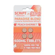 Peach Sherbet 4-Pack Tablets – SCRIP7 Botanicals