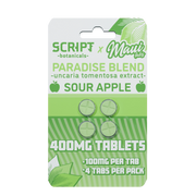 Sour Apple 4-Pack Tablets – SCRIP7 Botanicals