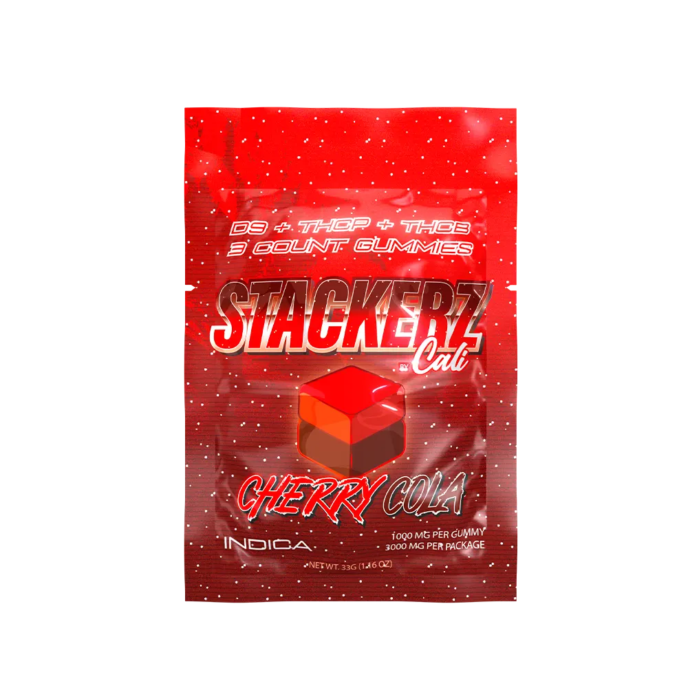 Cherry / Cola – Stackerz 3 Pack Gummies