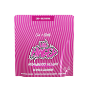 Unhinged 15mg D9/ 15mg CBD Gummies - Strawberry Delight