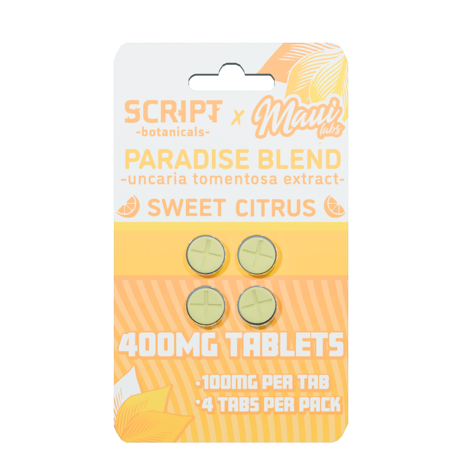 Sweet Citrus 4-Pack Tablets – SCRIP7 Botanicals