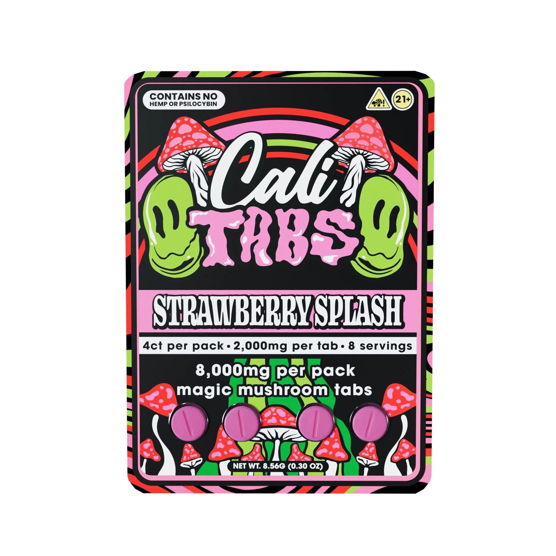 Cali Tabs – 8G Tab – Strawberry Splash