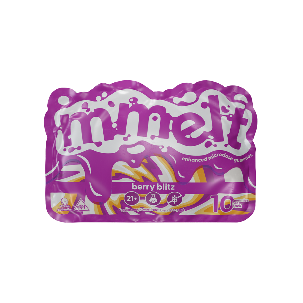Berry Blitz – Mmelt Mushroom 10 Ct Gummies