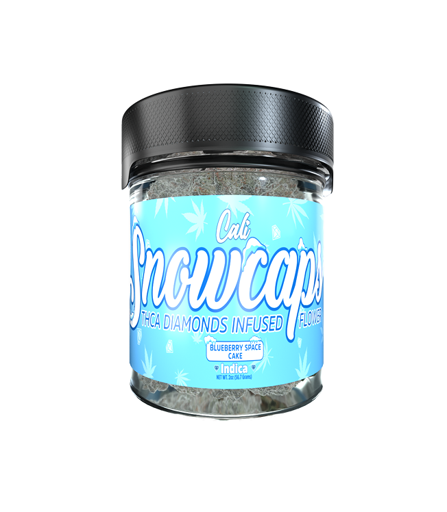 Blueberry Space Cake Premium THCA Hemp Flower (Indica) – Snowcaps