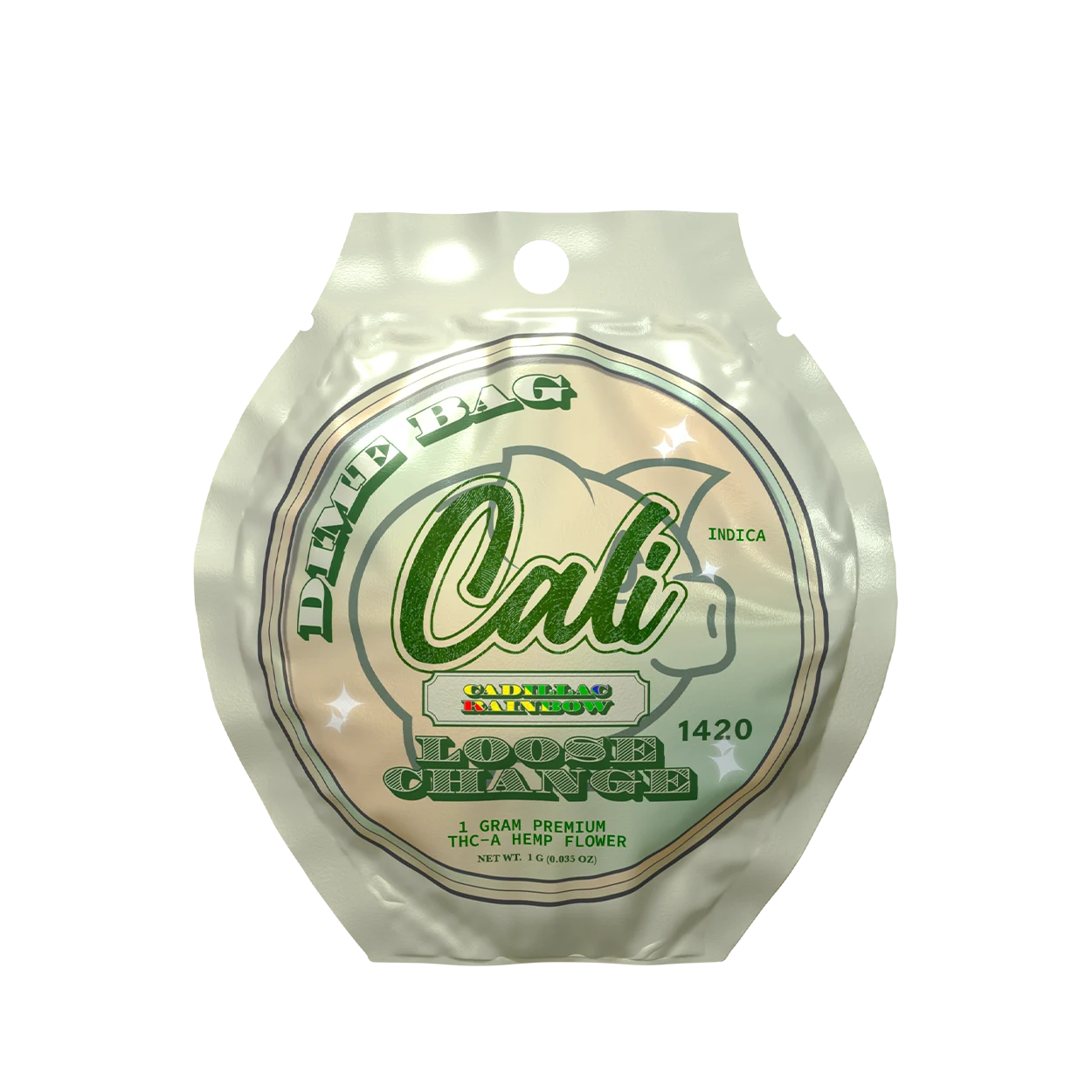 Cadillac Rainbow Hemp Flower 1 Gram – Loose Change
