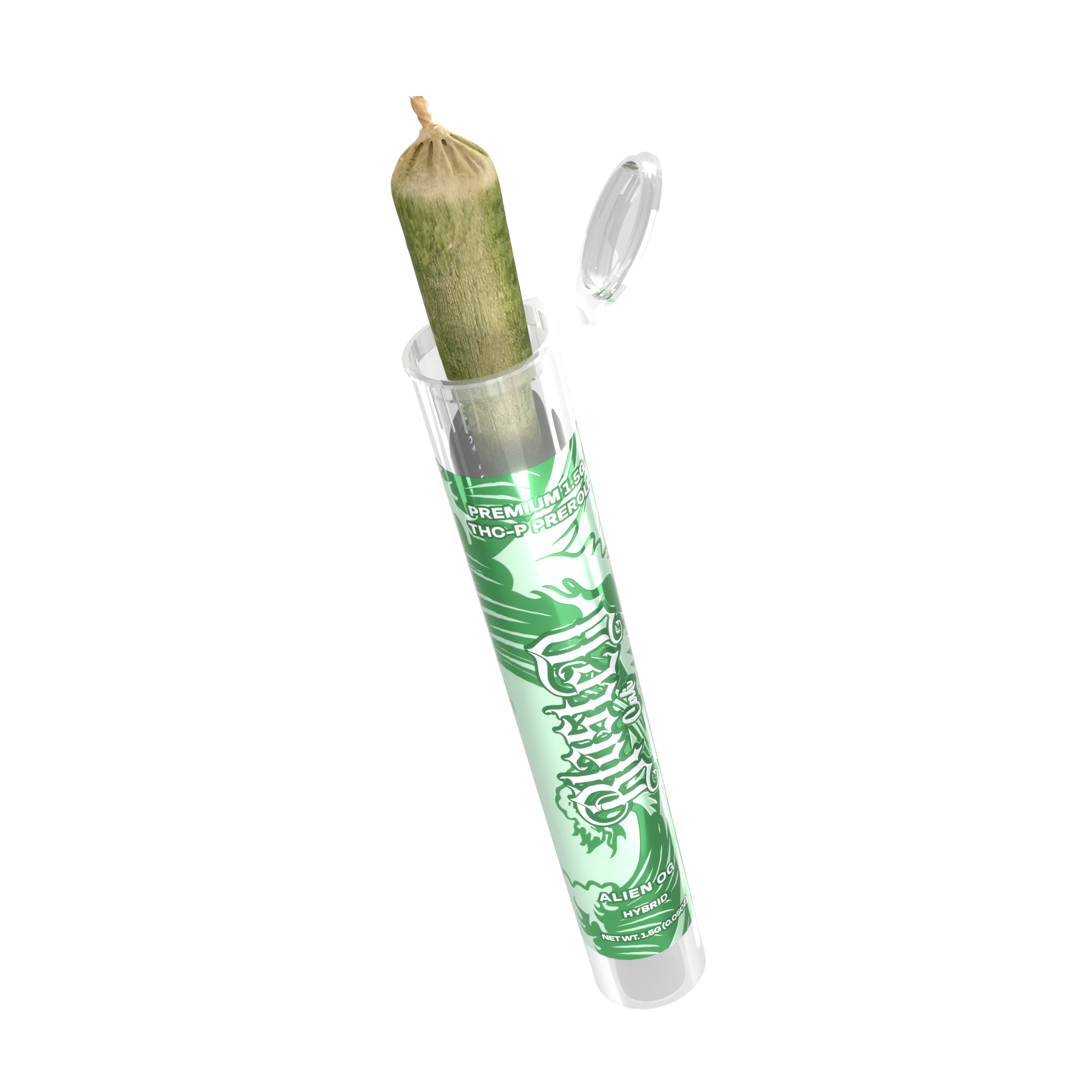 Alien OG THCP Flower Pre Rolls - Blasted (Hybrid)