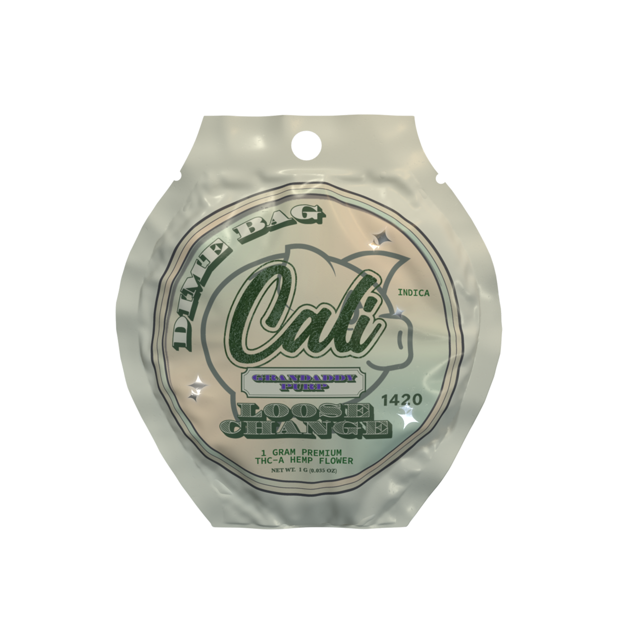 Grandaddy Purp Hemp Flower 1 Gram – Loose Change