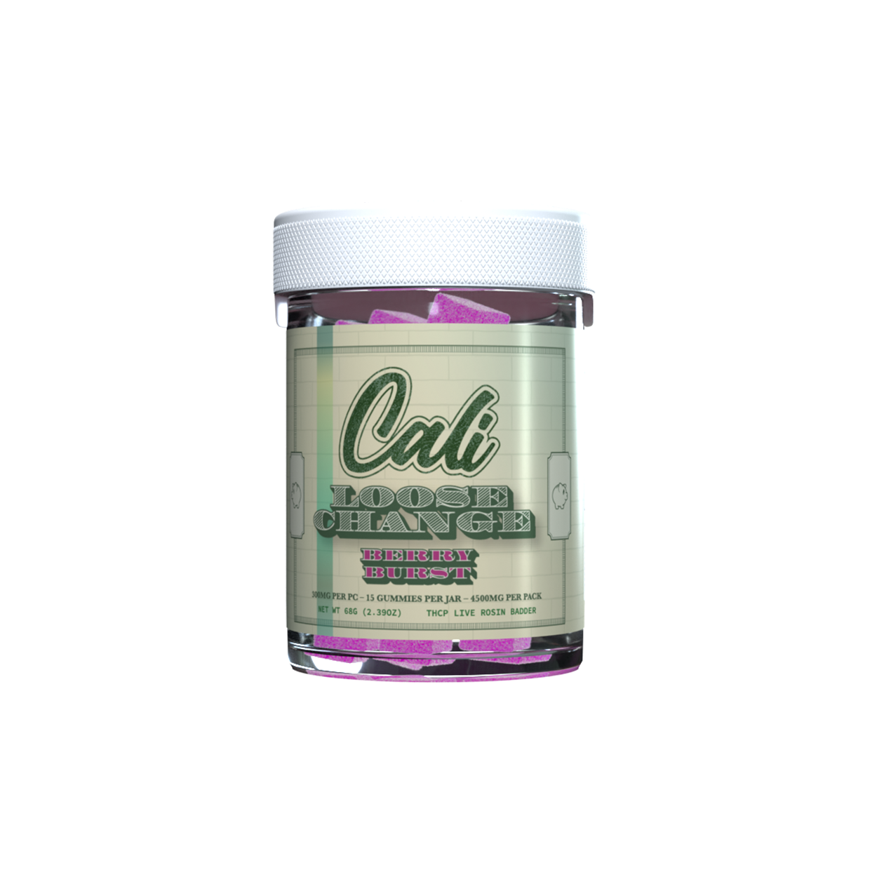 Berry Burst 4500mg 15 Ct Gummies – Loose Change
