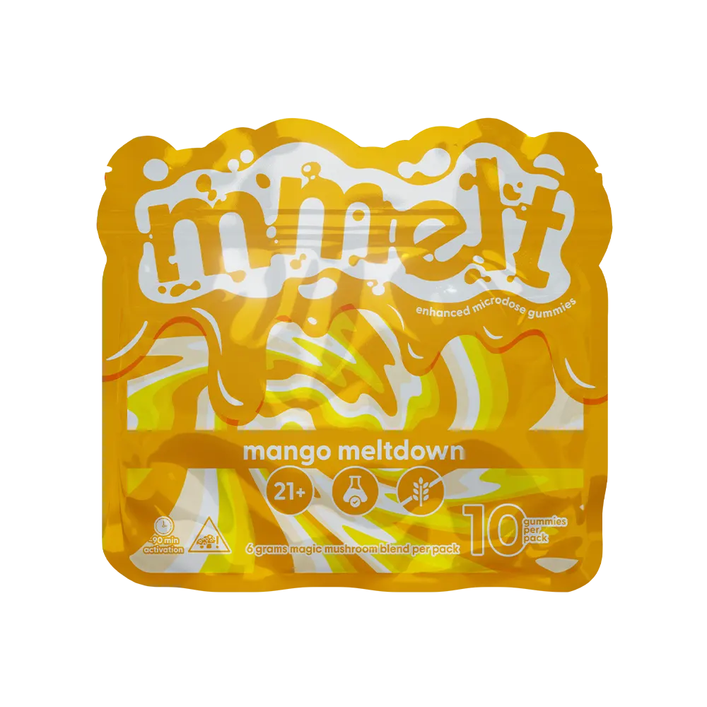 Mango Meltdown – Mmelt Mushroom 10 Ct Gummies