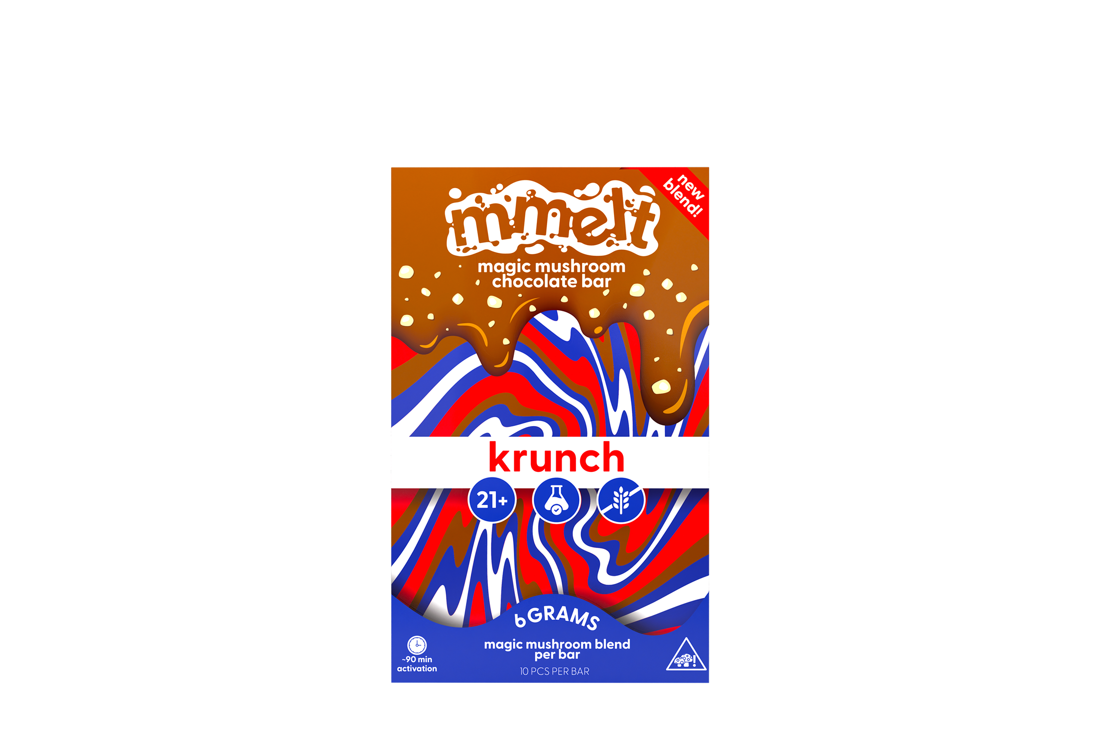 Krunch – Mmelt Mushroom Chocolate Bar