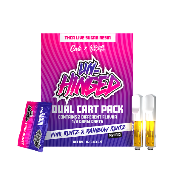 Pink Runtz + Rainbow Runtz (Hybrid) Dual Cart – Unhinged