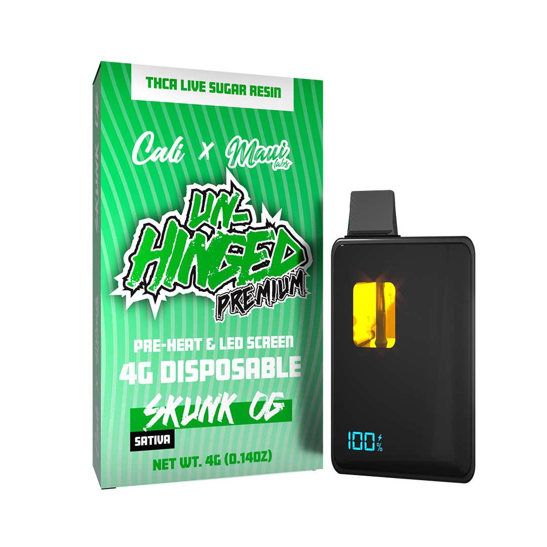 Skunk OG THCA Disposable 4 Gram – Unhinged