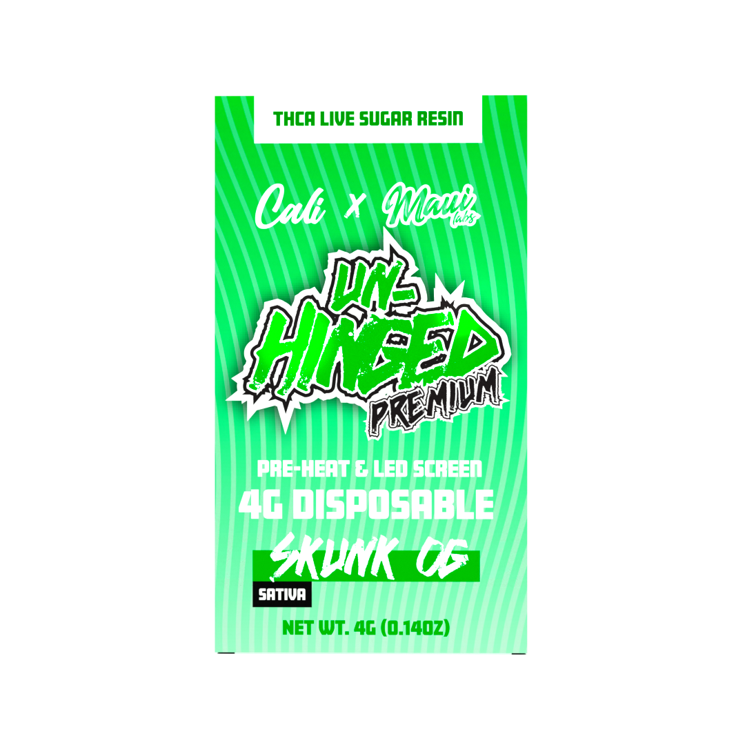 Skunk OG THCA Disposable 4 Gram – Unhinged