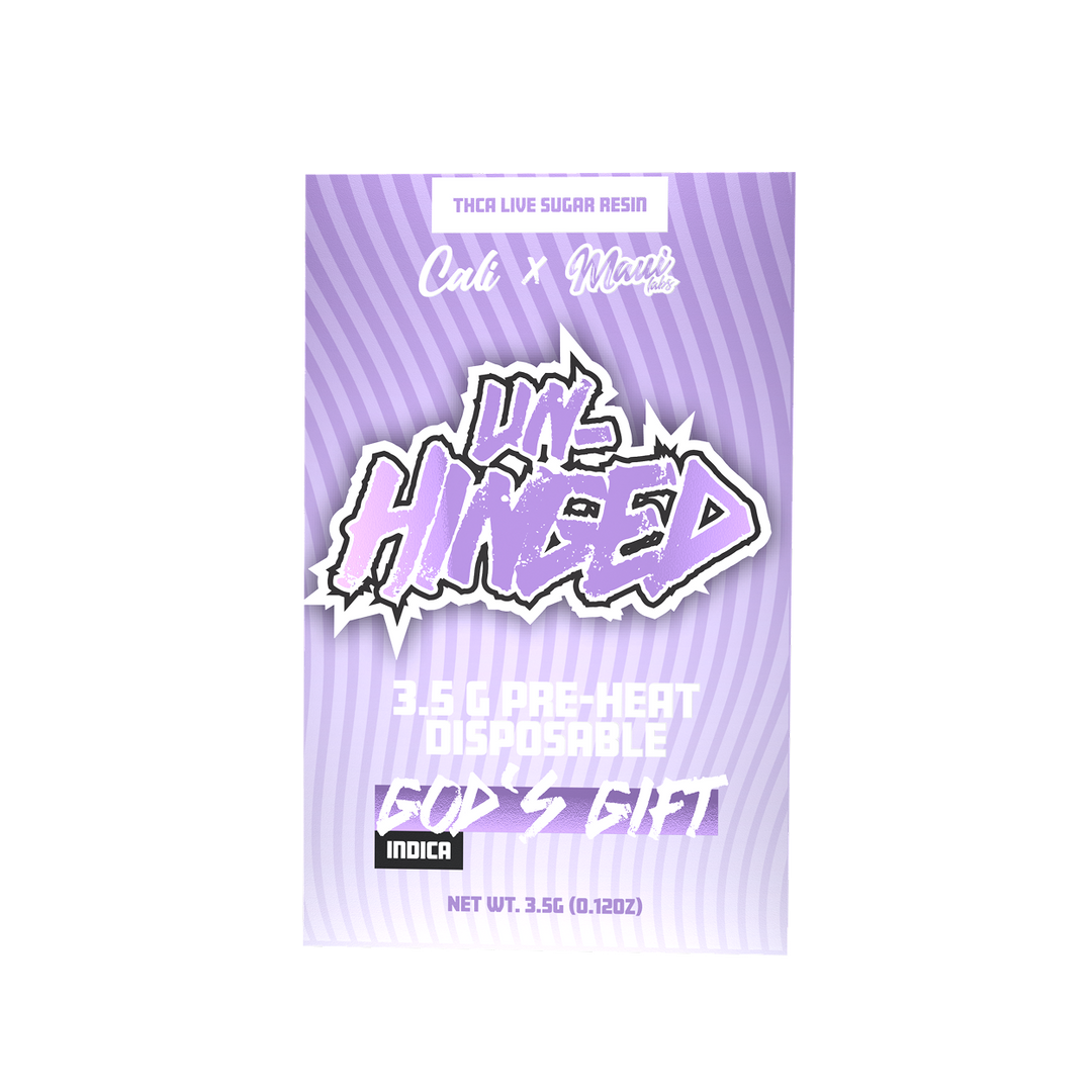 God’s Gift THCA Disposable 3.5 Gram – Unhinged