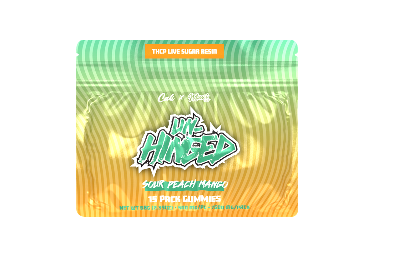 Sour Peach Mango 15 Count Gummies – Unhinged