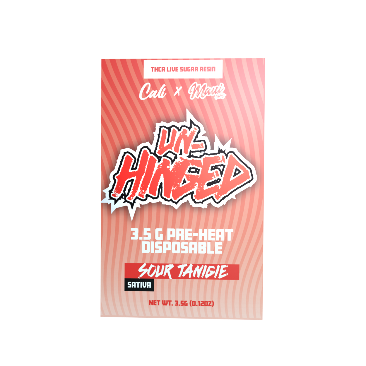 Sour Tangie THCA Disposable 3.5 Gram - Unhinged