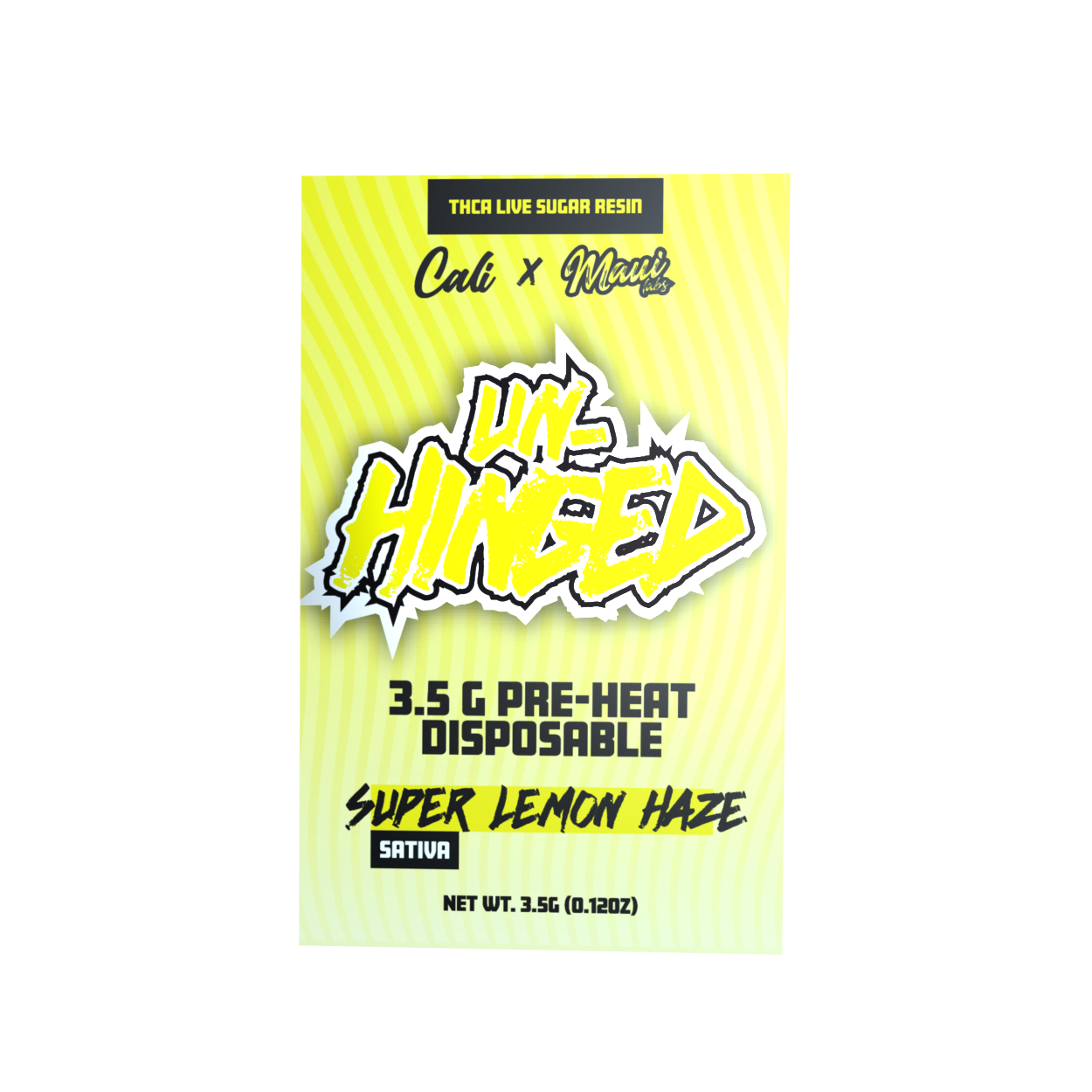 Super Lemon Haze THCA Disposable 3.5 Gram – Unhinged