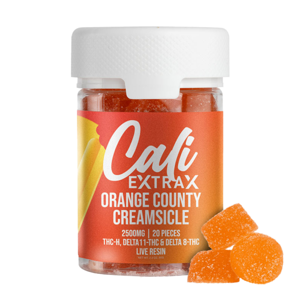 cali extrax - Orange County Creamsicle Cali Extrax 2500 Gummies