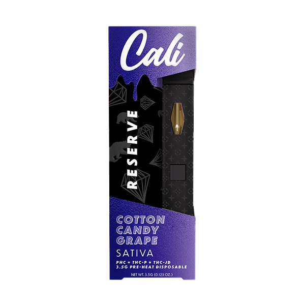 cali extrax - Cotton Candy Grape Pre-Heat Disposable 3.5G - Cali Reserve