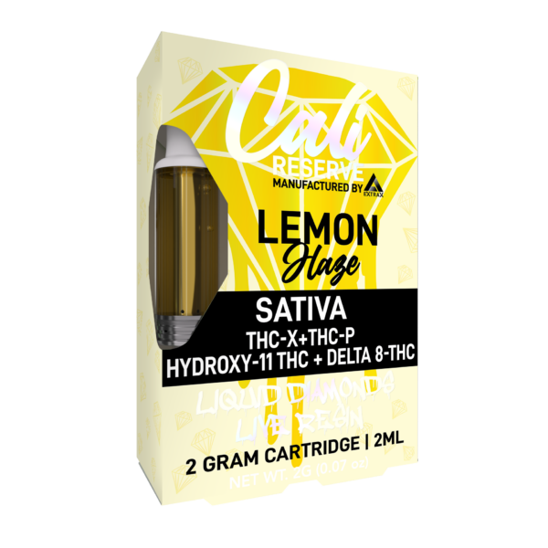 cali extrax - Lemon Haze Liquid Diamond Cartridge 2G - Cali Reserve