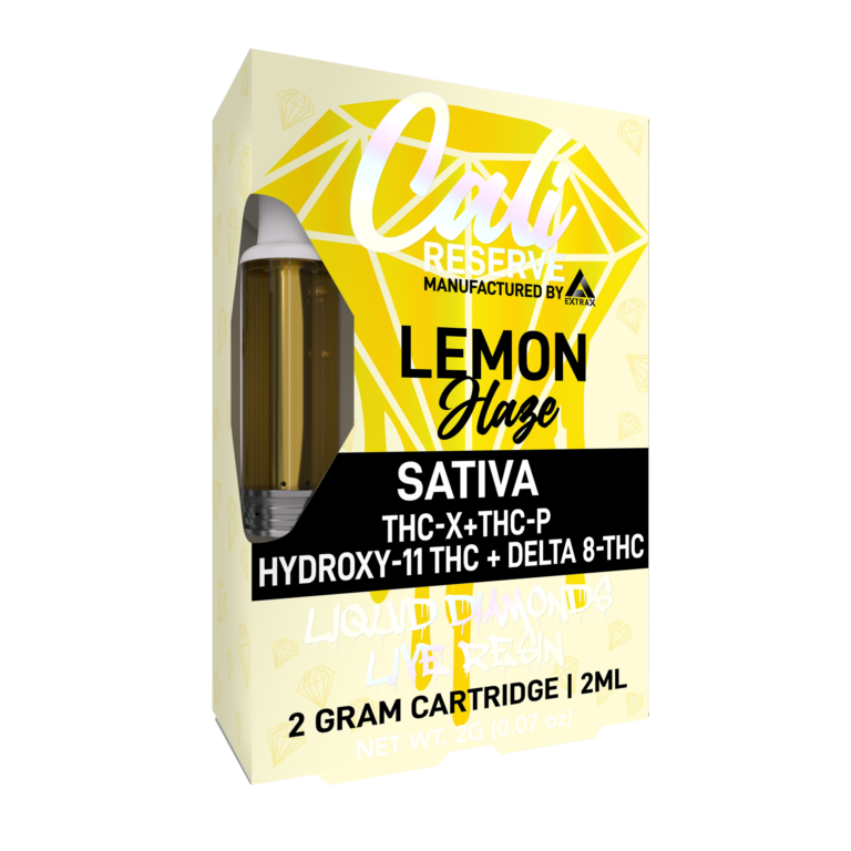 CaliReserve Cart LemonHaze Single v.1 - Delta 8 | Cali Extrax