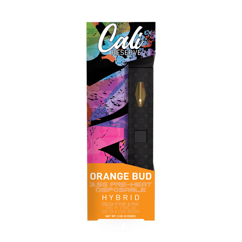 cali extrax - Orange Bud Pre-Heat Disposable 3.5G - Cali Reserve