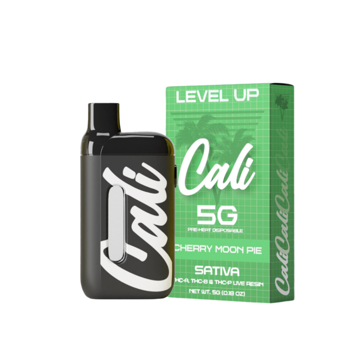 Cherry Moon Pie THCA PreHeat Disposable 5G Level Up Cali Extrax