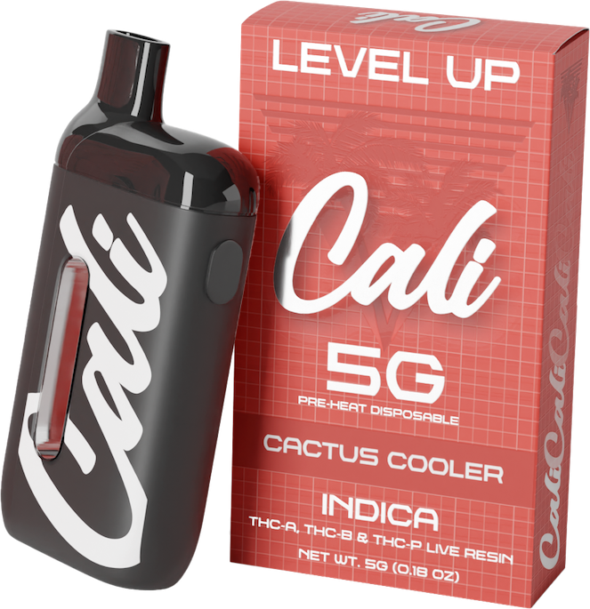 caliextrax - Cactus Cooler THCA Pre-Heat Disposable 5G - Level Up