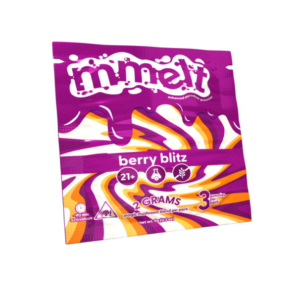 Berry Blitz - Mmelt Mushroom 3ct Gummies