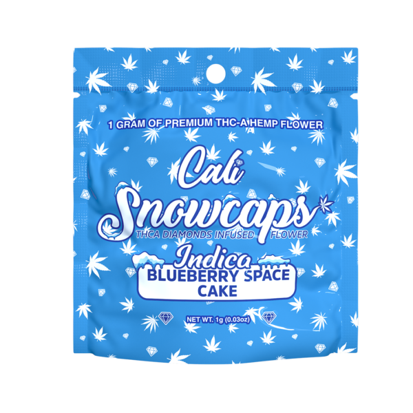 Blueberry Space Cake Flower (Indica) - Snowcaps