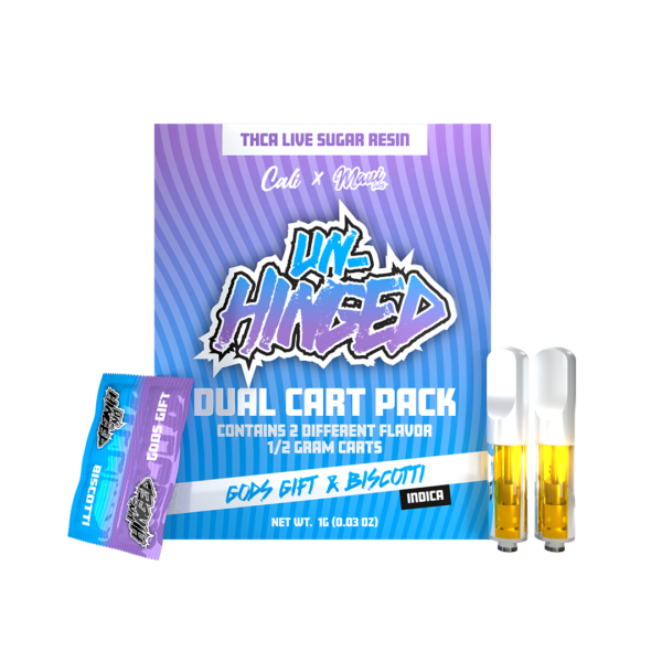 Gods Gift + Biscotti (Indica) Dual Cart - Unhinged