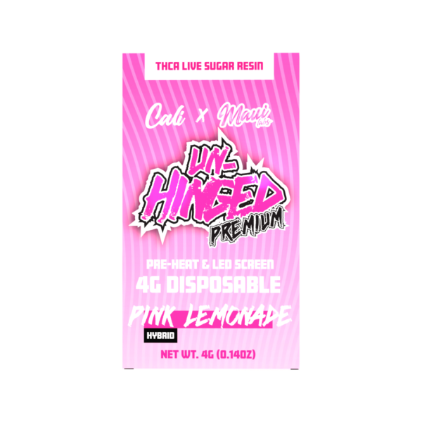 Pink Lemonade THCA Disposable 4 Gram - Unhinged