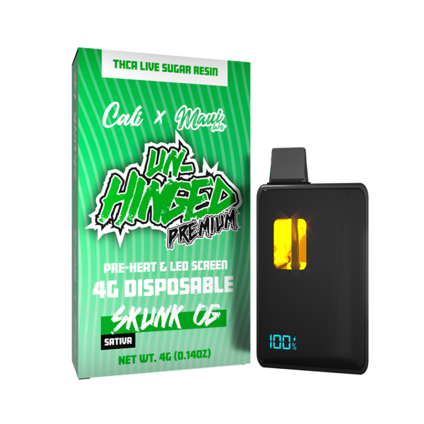 Skunk OG THCA Disposable 4 Gram - Unhinged - Image 2