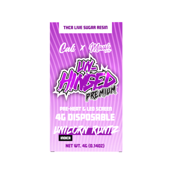 Unicorn Runtz THCA Disposable 4 Gram - Unhinged