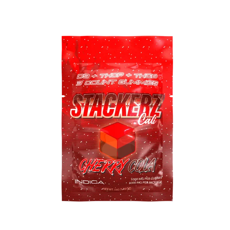 STACKERZ CHERRY COLA SINGLE RENDER - Delta 8 | Cali Extrax