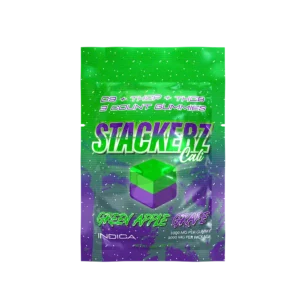 Green Apple / Grape – Stackerz 3 Pack Gummies