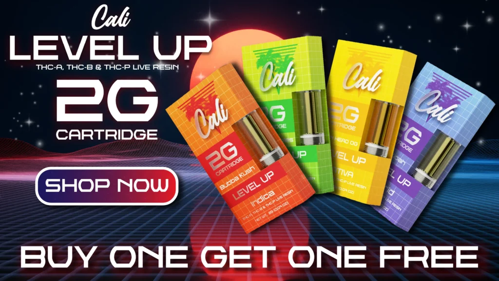 LEVEL UP 2G CART BOGO - Delta 8 | Cali Extrax