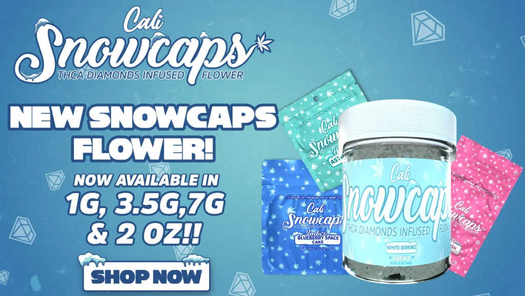 snowcaps banner 1 - Delta 8 | Cali Extrax